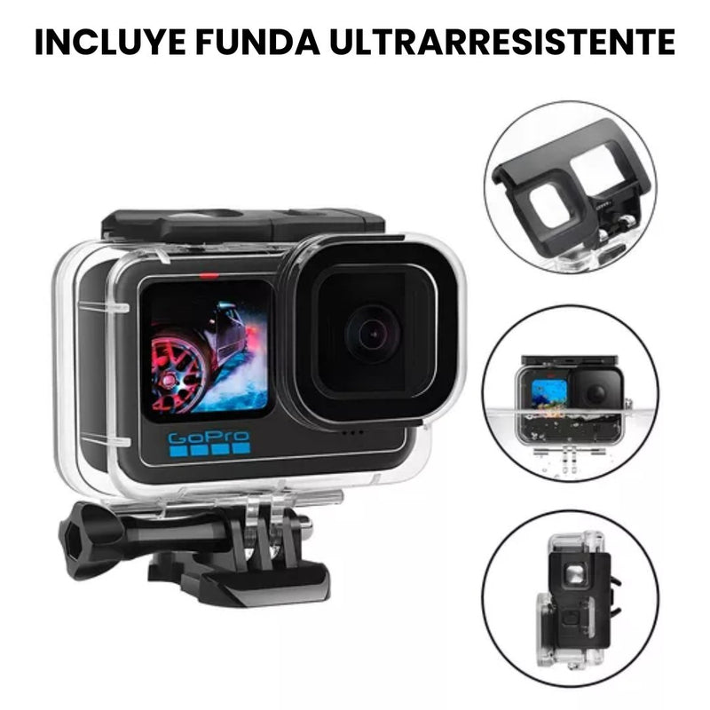 Cámara GoPro 5K + Funda Ultrarresistente de Regalo [Promoción de Cumpleaños] - Exito Tienda