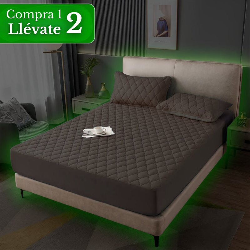 [COMPRE 1 RECIBA 2] Ropa de Cama Sleep Confort (¡Siéntase como en un hotel de 5 estrellas!) + REGALO: 2 Fundas de almohada - Exito Tienda